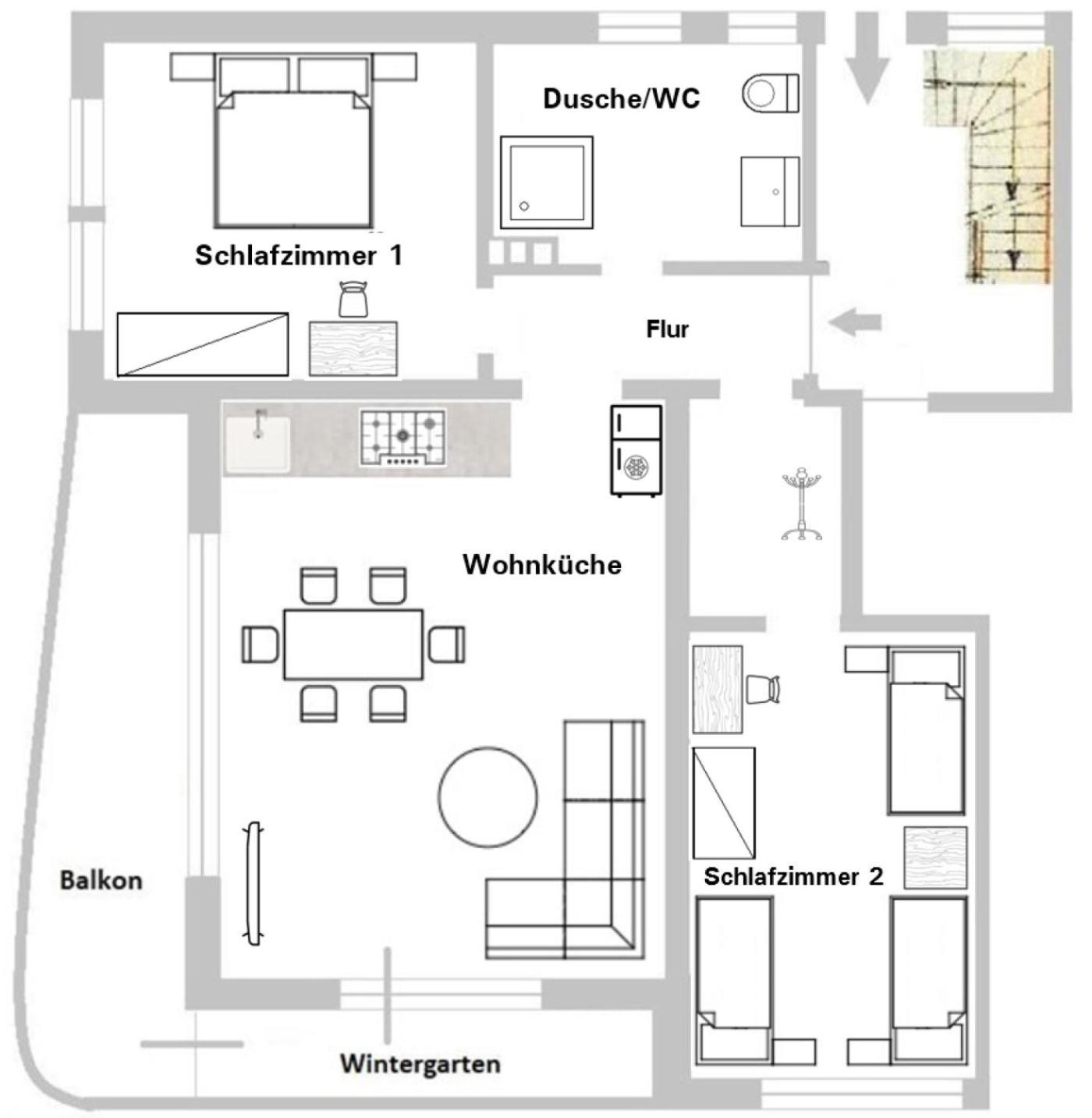 Ferienwohnung "Dream Suite" - Im Coburger Wonderland - Ihr Zuhause Auf Zeit! Eksteriør bilde